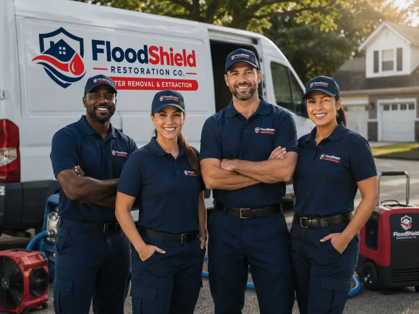 Flood Damage Restoration company in Shunk, PA
